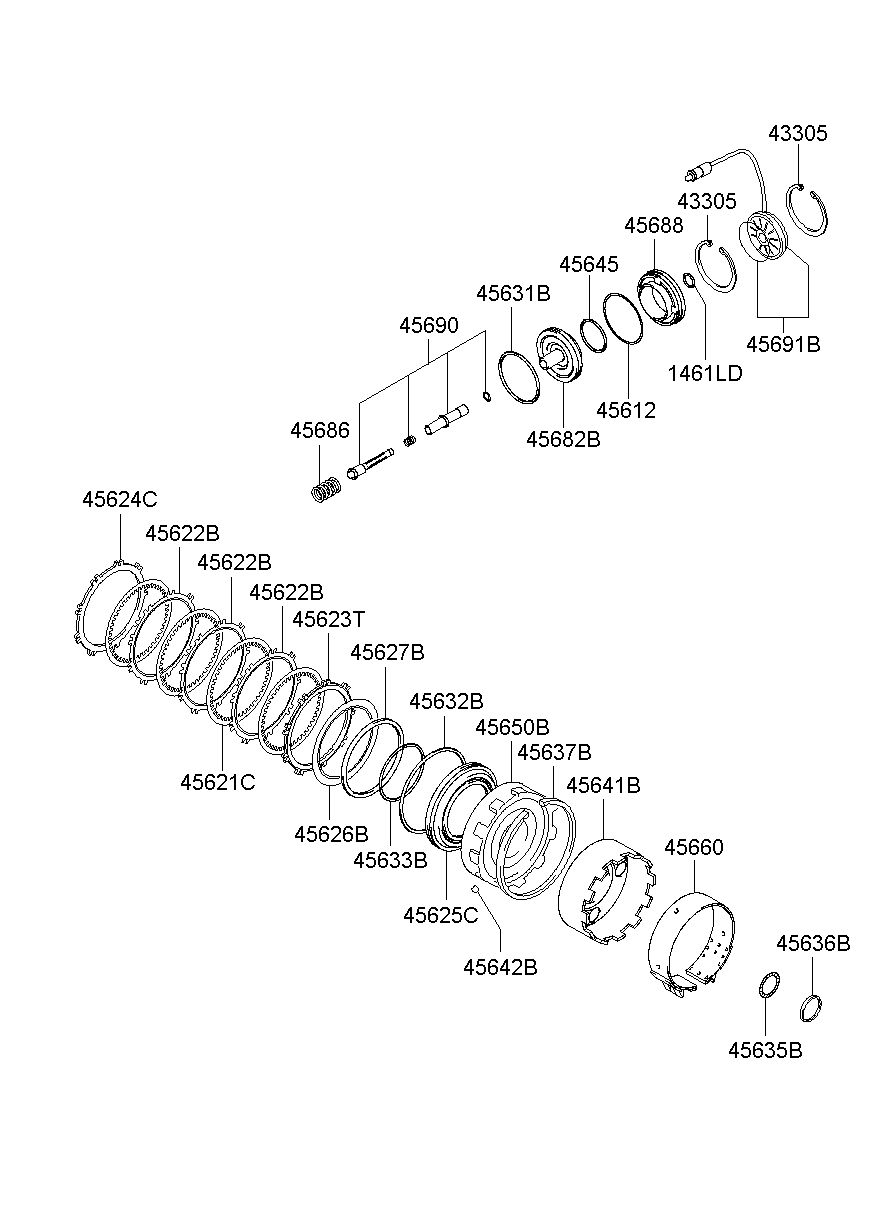 45691B