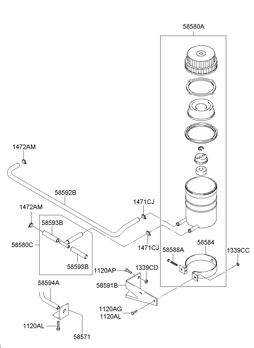 58580A