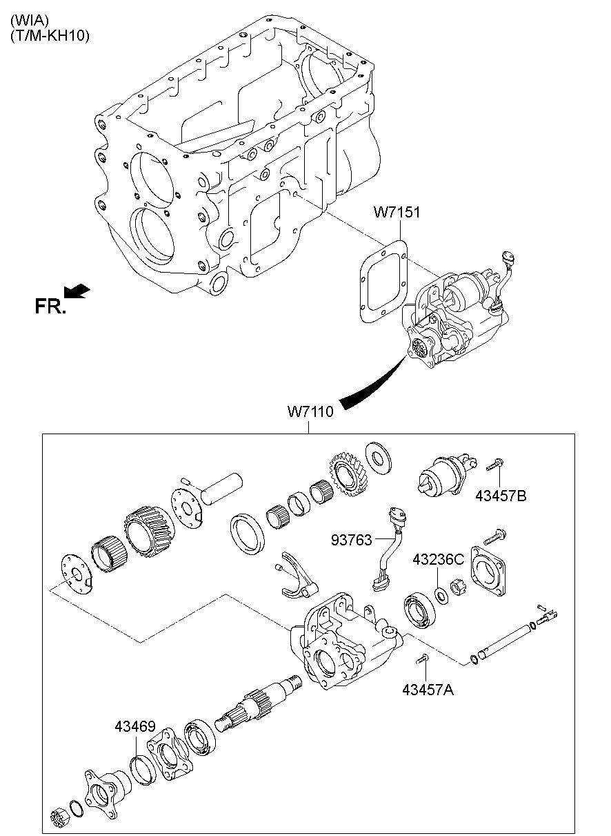 43457A
