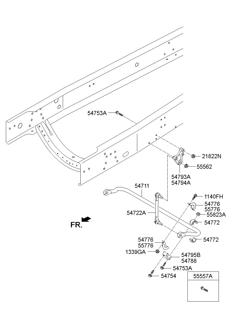 55823A