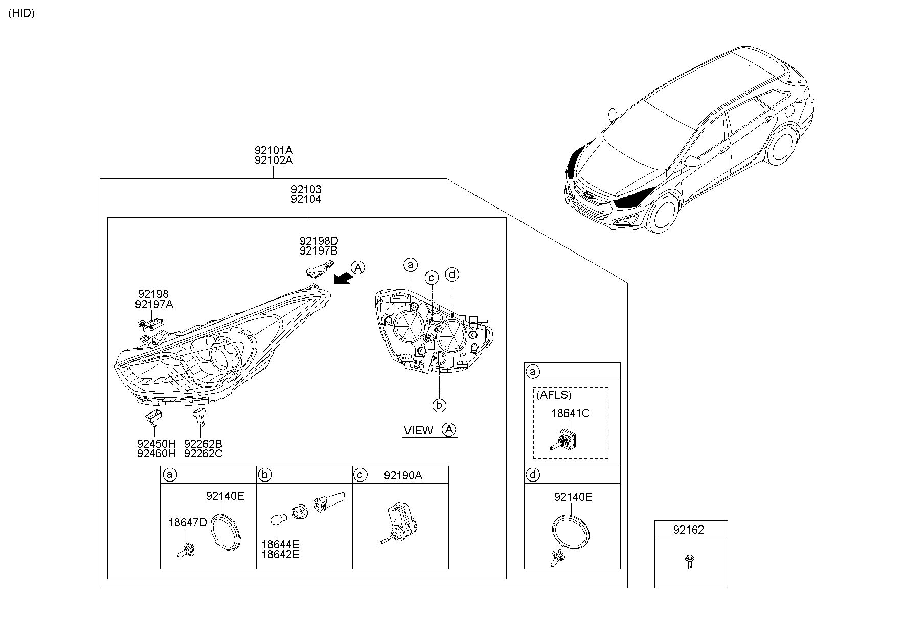 Hyundai i40 best sale spare parts
