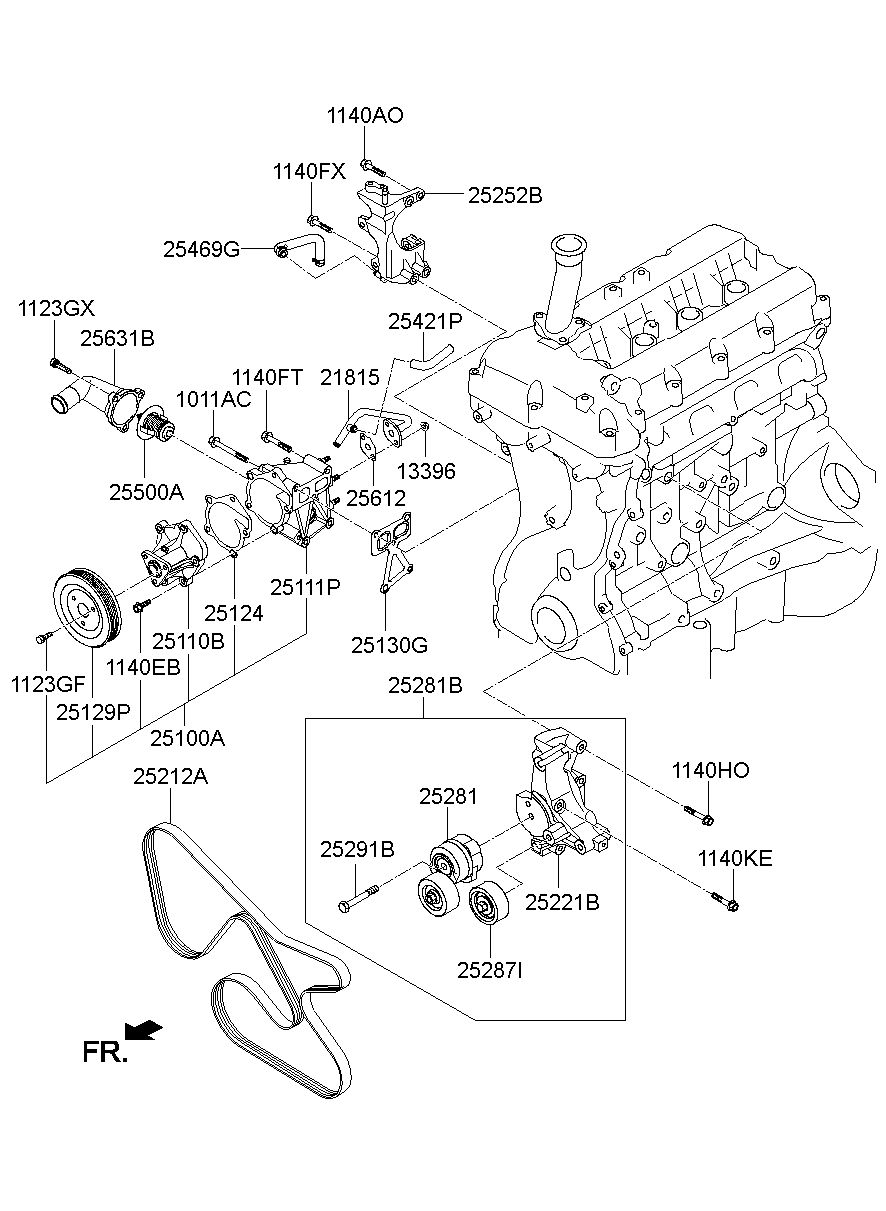 25631B