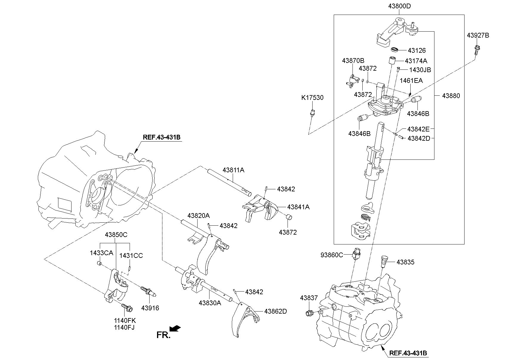 43841A