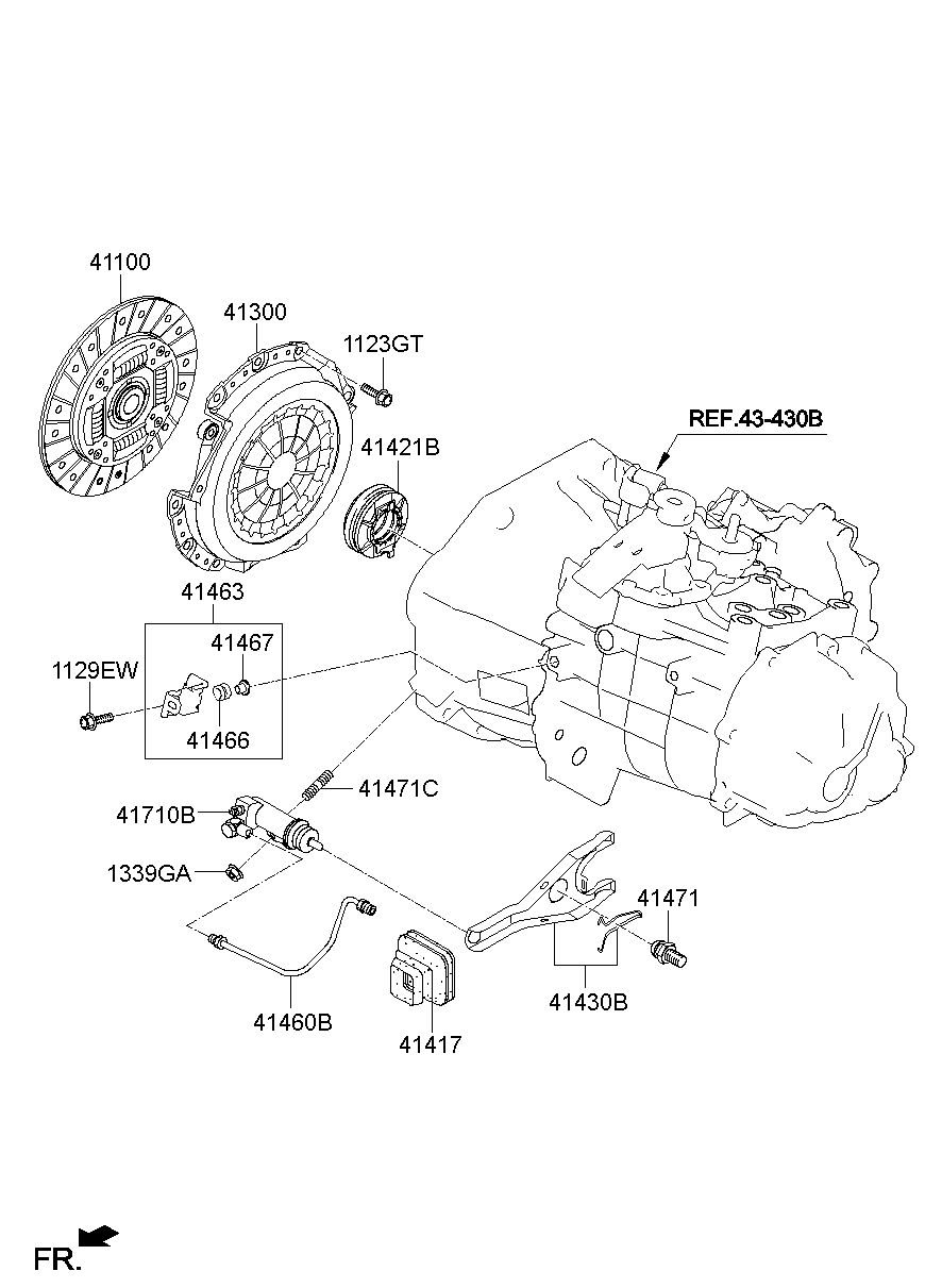 41460B
