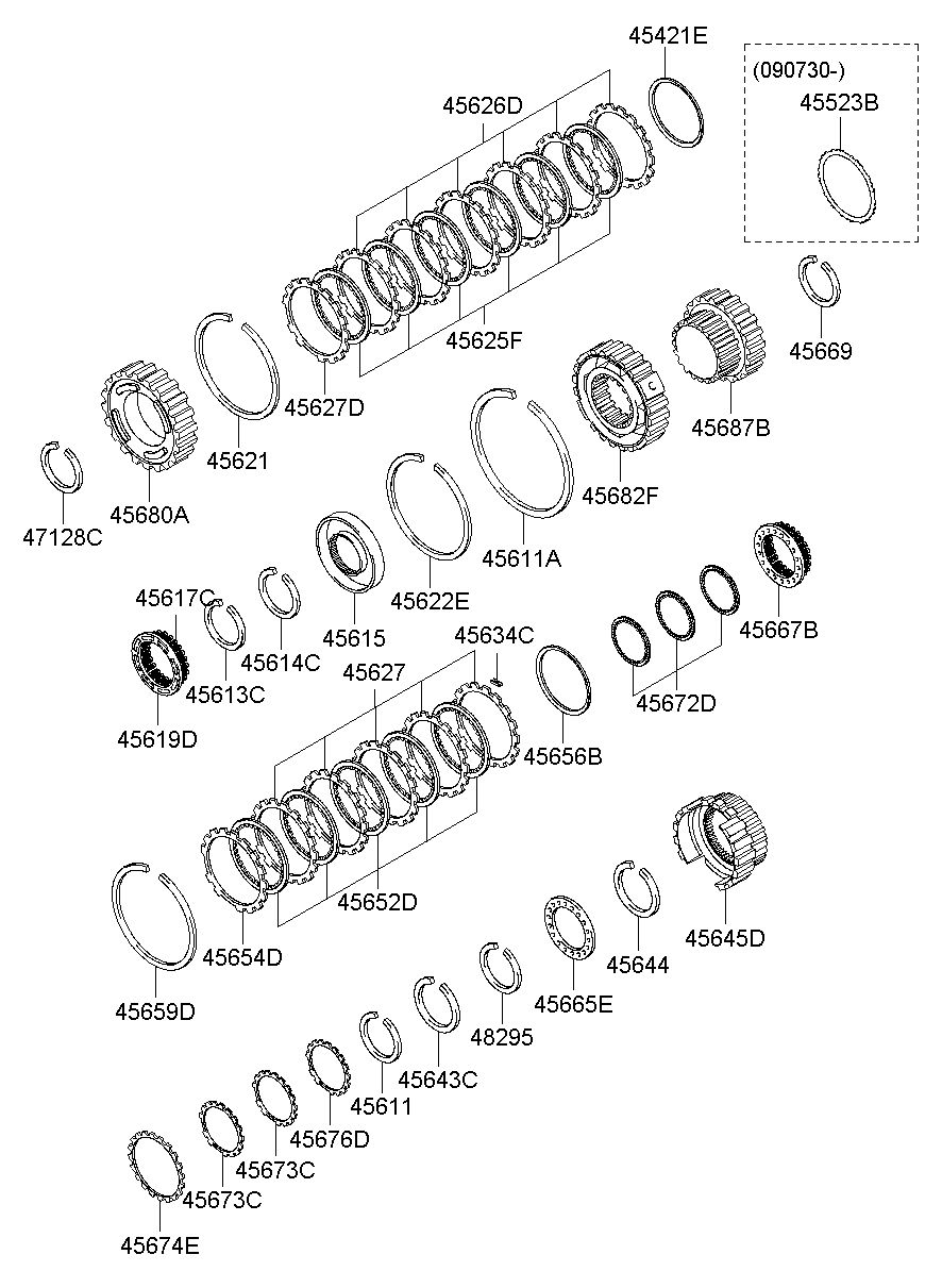 45674E