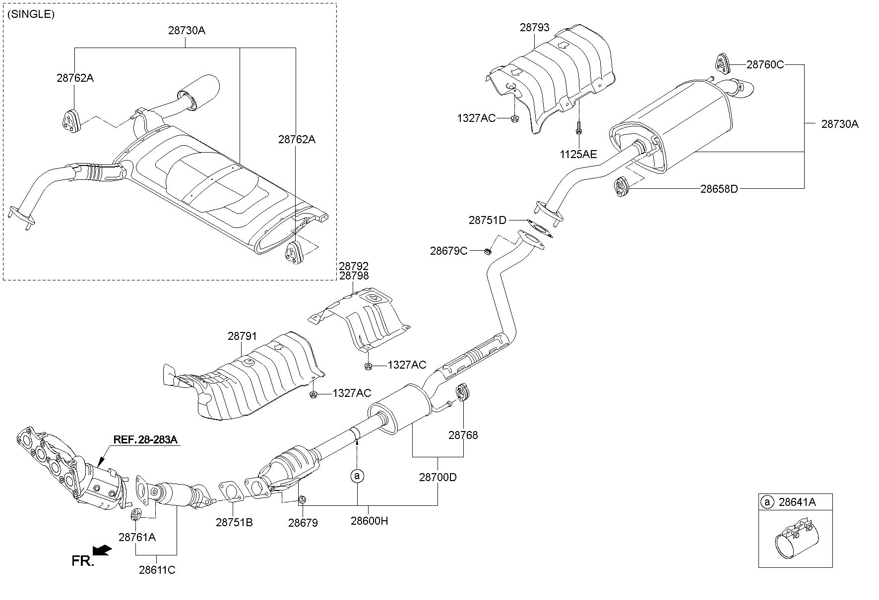 Выхлопная система киа спектра ижевск схема