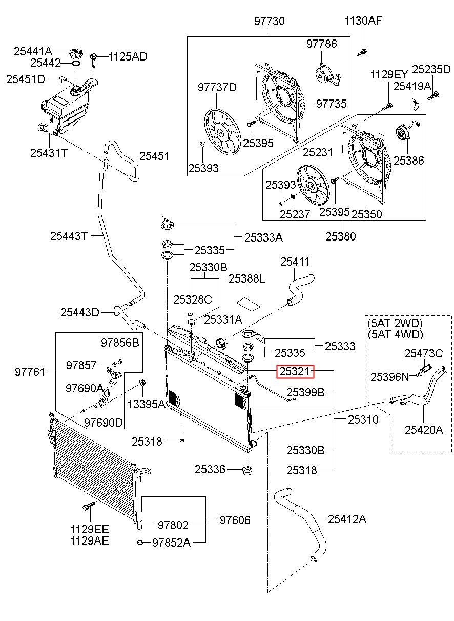 HANDLE DOOR RIGHT FRONT HYUNDAI SANTA FE II 82621-2B000 83621-2d000  {{product_id}}