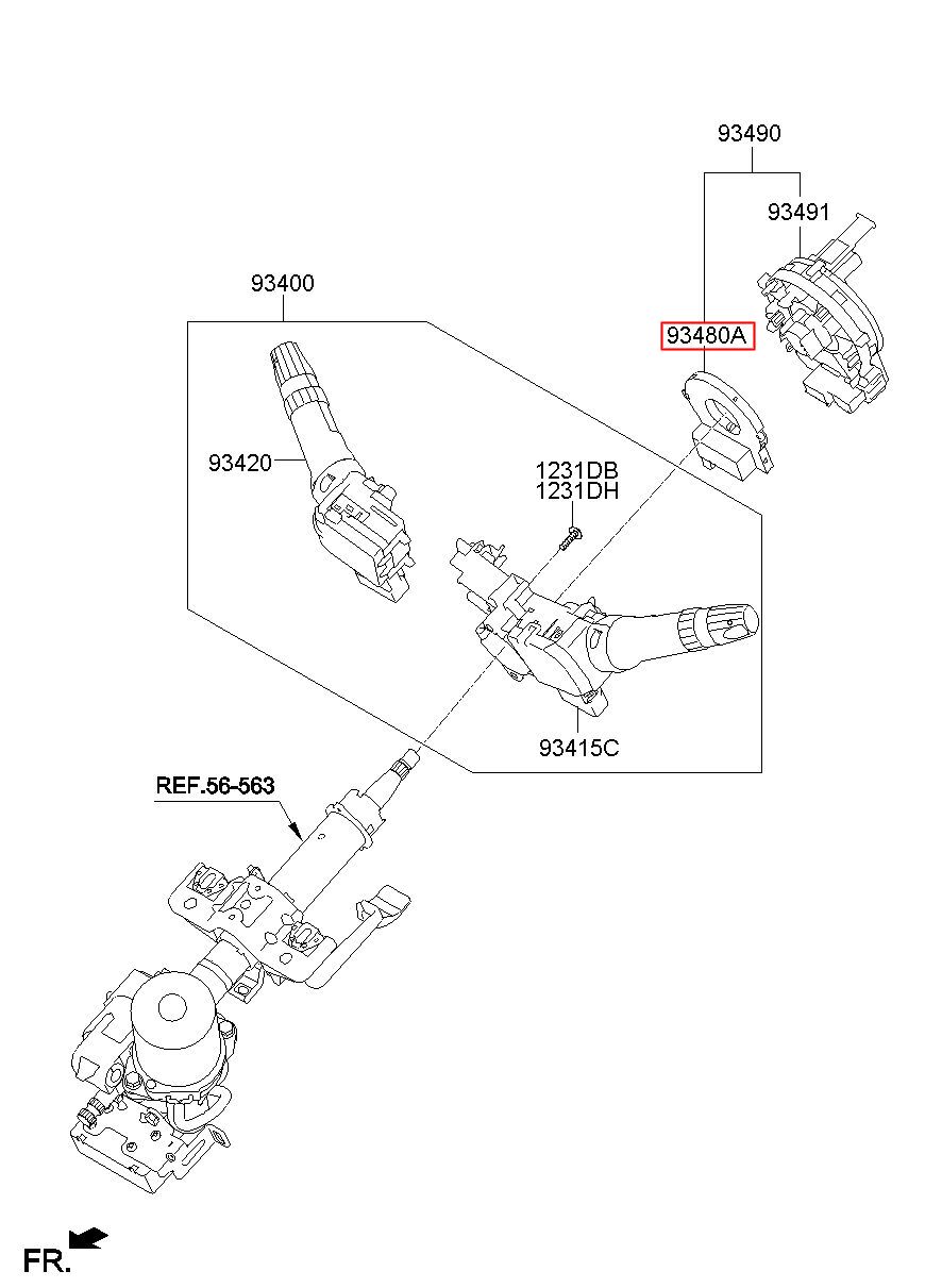 Hyundai Hs New Accent Sensor Angular Velocity r000 1r000