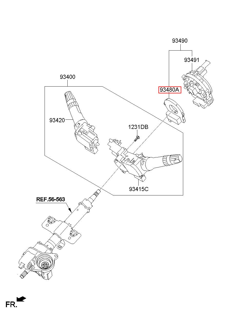 Hyundai Hs New Accent Sensor Angular Velocity r000 1r000