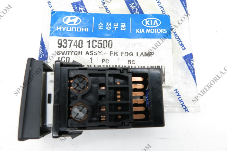 Front Genuine Hyundai 93740-2B305-WK Fog Lamp Switch Assembly