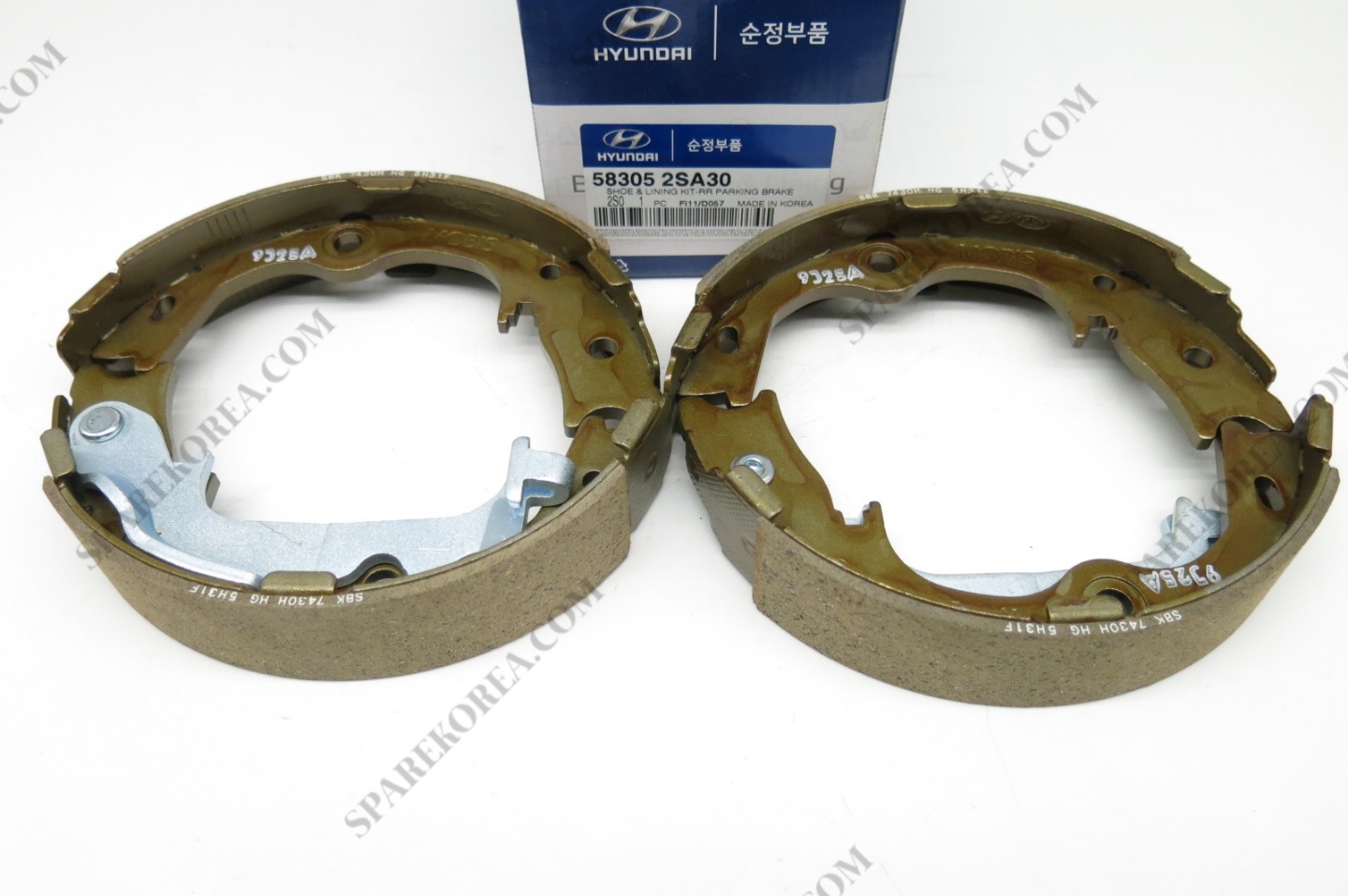 Hyundai IX35 Handbrake shoe fitting kit springs SFK5121A 2010-2016