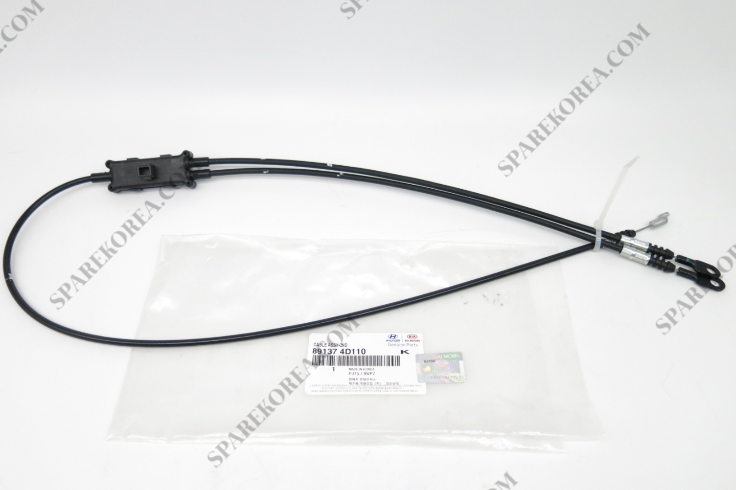 Genuine Hyundai 89137-4D110 Seat Cable Assembly 