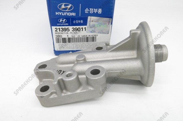 Genuine Hyundai 21395-39010 Oil Filter Bracket
