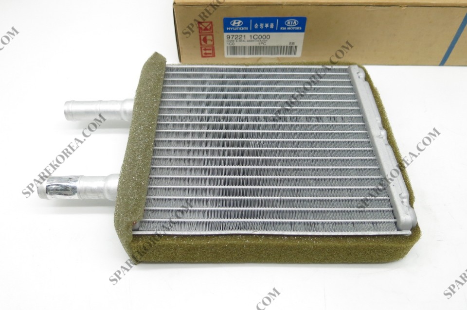 Genuine Hyundai 97221-22000 Heater Core and Seal Assembly Genuine Hyundai 97221-22000 Heater Core and Seal Assembly