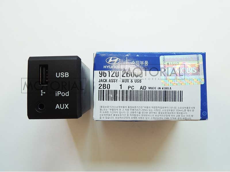SANTA FE 10-12 GeNuiNe AUX & USB JACK  961202B600 